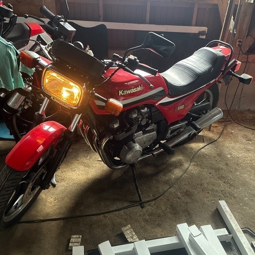 バイク Z550F