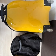 キャリーケースとリュックのセットの画像