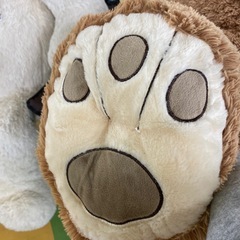 R123 クマのぬいぐるみ　茶色の画像