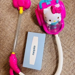 おもちゃ　キティちゃん掃除機　の画像