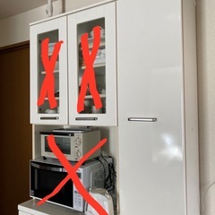 【12/24〜27引取限定】食器棚の画像