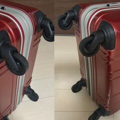 SUNCO サンコー スーツケース 赤 TASロック 93Lの画像