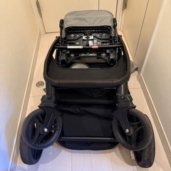 ☆格安☆ joie 2人乗りベビーカー カトージ レインカバー付き　使用期間半年　の画像