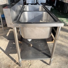 2槽シンク 1200x600x800(+150)の画像