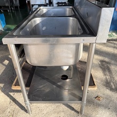 2槽シンク 1200x600x800(+150)の画像