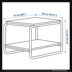 サイドテーブルの画像