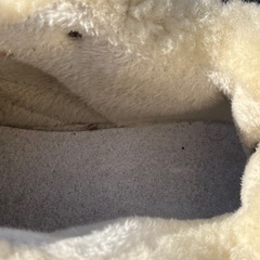 モコモコ厚底スニーカーの画像