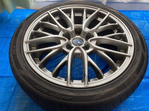 WRX S4 VAG 純正ホイールと22年製夏タイヤ WRX S4 VAG 純正ホイールと22年製夏タイヤ