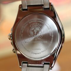 シチズン 電波ソーラーウォッチ 動作確認済み 比較的きれいの画像