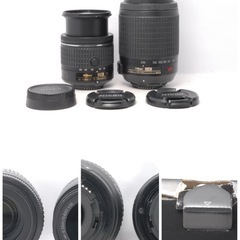 美品✨Nikon D5600 ダブルレンズ Bluetooth搭載ショット数1443回の画像