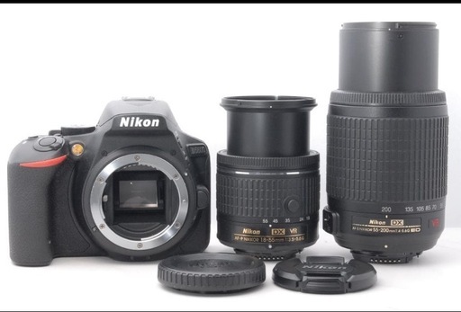 S数1443回 美品✨Nikon D5600 ダブルレンズ Bluetooth 美品✨Nikon