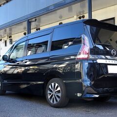 車検満タン セレナハイブリッド ハイウェイスターＶセレクション エマージェンシーブレーキ ナビ フルセグTV Bluetooth フリップダウンモニター アラウンドビューモニター 両側パワスラ インテリキー クルコン LEDライト ETCの画像