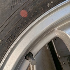 175/80R16 ジムニー　ノーマルタイヤホイール付き　の画像