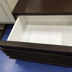 ★リユースのサカイ横浜南店★YM1706  テレビ台 ブラウン W150×D41×H27 クリーニング済みの画像