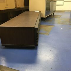 ★リユースのサカイ横浜南店★YM1706  テレビ台 ブラウン W150×D41×H27 クリーニング済みの画像