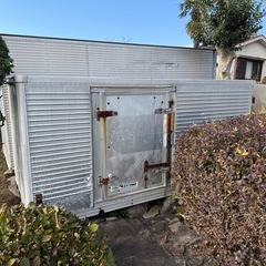 保冷庫  コンテナ    家庭用倉庫の画像