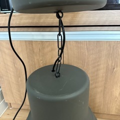 IKEA HEKTAR TYP T1401F ペンダントライト グレー ①の画像