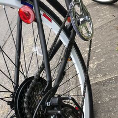 リサイクルショップどりーむ鹿大前店　No.579 新古品　クロスバイク　トレーディア　パリスガーディアン　700Cの画像