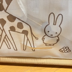 ベビーサークル　ミッフィの画像