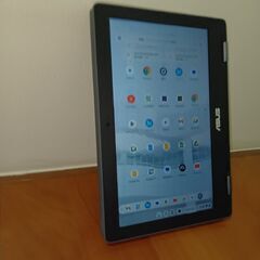 ノートPC ASUS Chromebook 高耐久360度回転！タッチパネル・長時間バッテリーの画像
