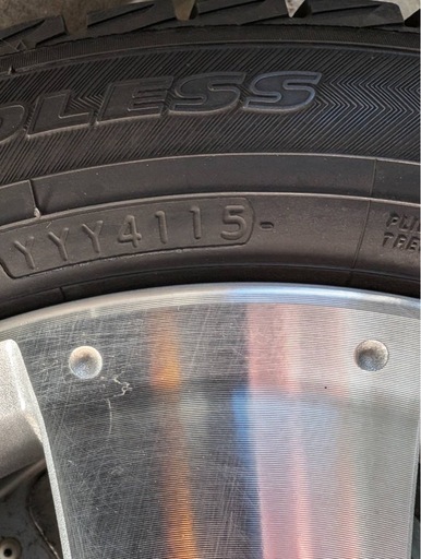 165/65R14 スタットレスタイヤ純正ホイールナット付　アクア　パッソ 