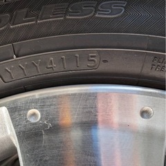 165/65R14 スタットレスタイヤ純正ホイールナット付　アクア　パッソ の画像