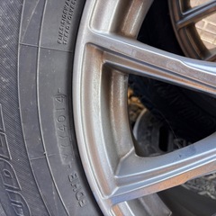 215/65/16 ヨコハマ　スタッドレスタイヤ、ホイールセットの画像