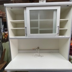 【リサイクルサービス八光】幅120㎝　パモウナ　2口コンセント2か所付き　キッチンボードの画像