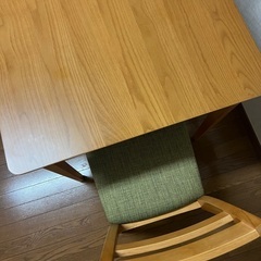 ダイニングテーブル3点セットの画像