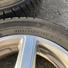 155/65//14 軽　アルミホイールの画像