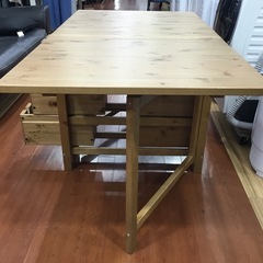 IKEA(イケア) 折りたたみテーブル をご紹介します‼︎ トレジャーファクトリーつくば店の画像