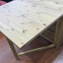 IKEA(イケア) 折りたたみテーブル をご紹介します‼︎ トレジャーファクトリーつくば店の画像