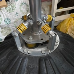 サンドバッグ ボトムスタンドグローブ付き　大型の画像