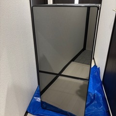 【美品】【鏡面加工】かっこいい冷蔵庫 製氷容器付き！　　の画像