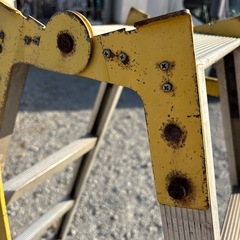 ●５段アルミ製　はしご兼脚立●の画像