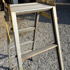 ●５段アルミ製　はしご兼脚立●の画像