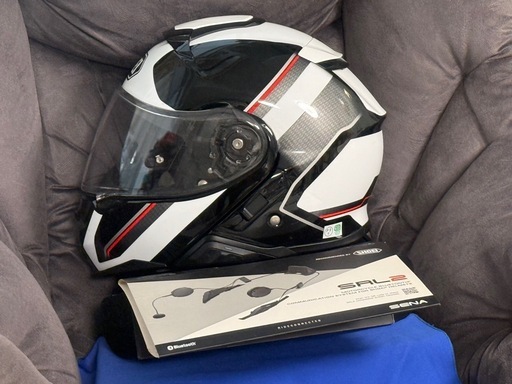 通信機能付きSHOEI ネオテック2  カラーリングモデルSRL2内蔵　