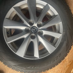 バリ山ピレリースタッドレス　マツダ純正の画像