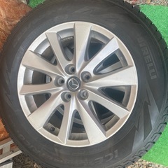 バリ山ピレリースタッドレス　マツダ純正の画像