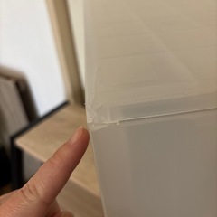 半透明収納ケースの画像