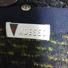 100円。日本製　ウール混　コートにもなるカーディガン　えり取り外し可能　洗濯済み　Mサイズ　多少伸縮性あり。大森駅改札口アトレ側まで、これる方、日曜日。よろしくお願いいたします。ほかにも無料のお品たくさん出品中です。の画像