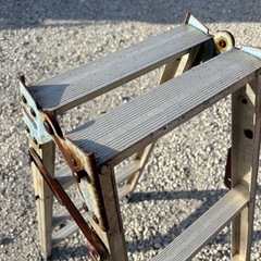 ●４段アルミ製　はしご兼脚立●の画像