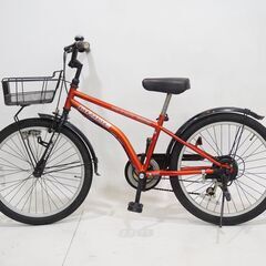 DRIDE 22インチ 外装6段 キッズバイクの画像