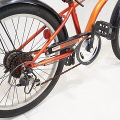 DRIDE 22インチ 外装6段 キッズバイクの画像