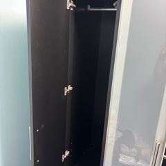 クローゼット　ワードローブ　扉付き【本日12/14受渡しに限ります】の画像