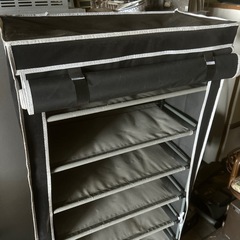 シューズラック 下駄箱 シューズラックタワー 靴箱 靴棚 玄関収納 収納ラック 靴 10段 棚　の画像