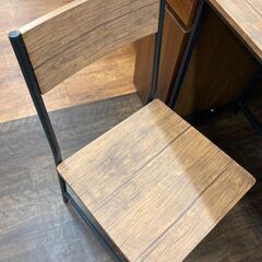 【リユ-スのサカイ広島石内店】ジモティ割！デスクチェアセット/クリ-ニング済み/HG-8294/広島市 家具　佐伯区 家具　南区 家具　西区 家具　東区 家具　中区 家具　安佐南区 家具　安佐北区 家具　安芸区 家具　府中町 家具　海田町 家具　熊野町 家具　坂町 家具　廿日市市 家具の画像