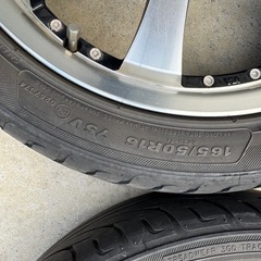 16インチ 5J アグレッサー AG-047  ホイール タイヤ付の画像