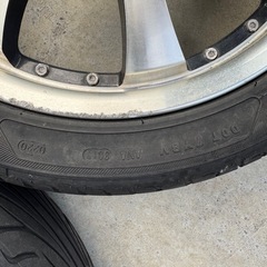 16インチ 5J アグレッサー AG-047  ホイール タイヤ付の画像