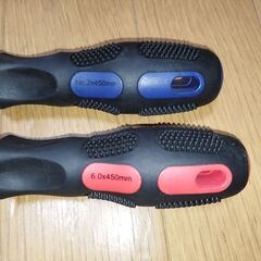 ロングドライバー　プラス　No.2×450mm　マイナス　6.0×450mmの画像